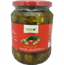 Neo Sliced Jalapeno   Glass Jar  680 grams